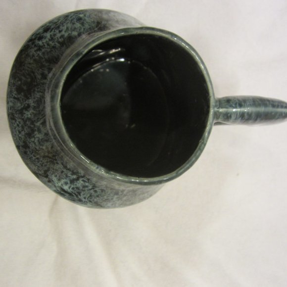 UNIQUE BERMUDA POTTERY VTG 70'S DRIP GLAZE MUG OF FISHERMAN HEAD - Picture 6 of 7